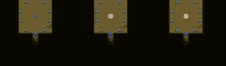 I'm not 100% sure but I recall some save rooms not having any of these magic pillar things at all