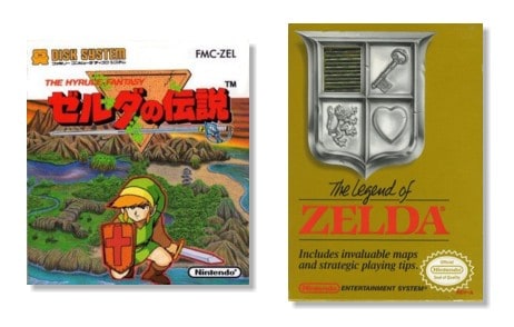 Japanese vs. America #LegendofZelda Box Arts  Legend of zelda, Box art,  Video games funny