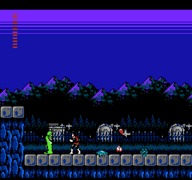 Simon finds a guy in the graveyard