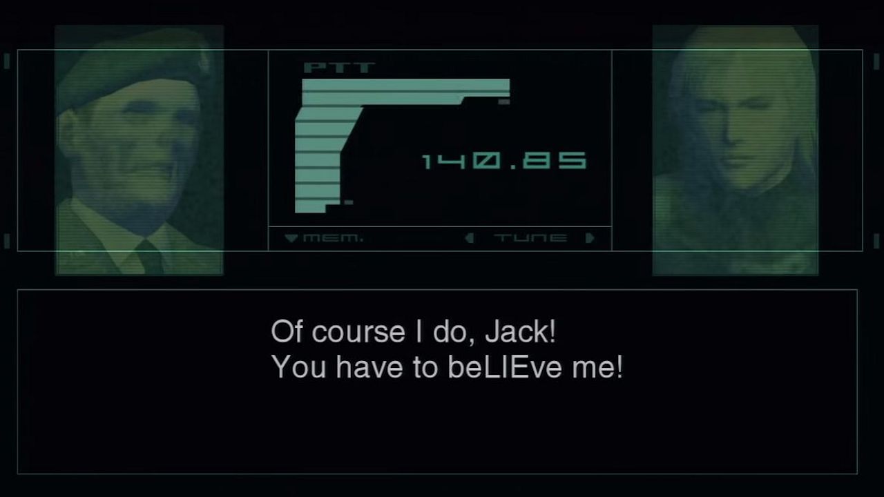 Metal Gear Solid 2 BeLIEve Me