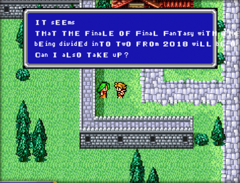 Many of the lines in the game were edited to refer to the game's anniversary and the series' future