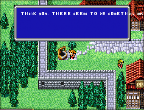 Translated text usually breaks out of the text windows and becomes unreadable