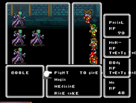 Fighting some ghouls