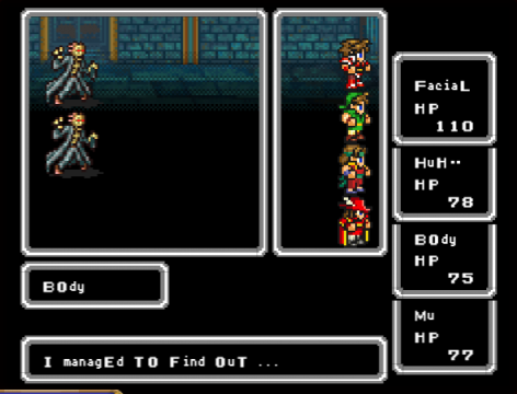 Successfully running away from enemies