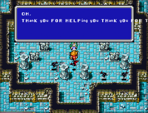 The princess thanks the party