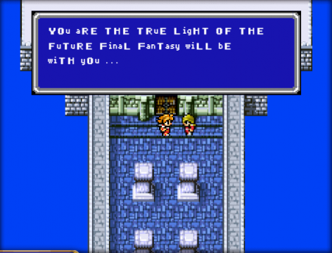 Clearly an updated message