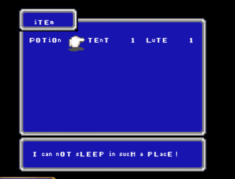 The Tent's item description