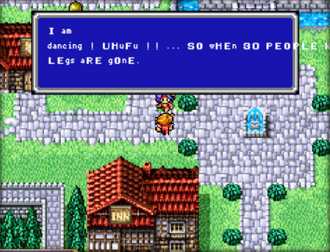 30 people's legs are apparently gone