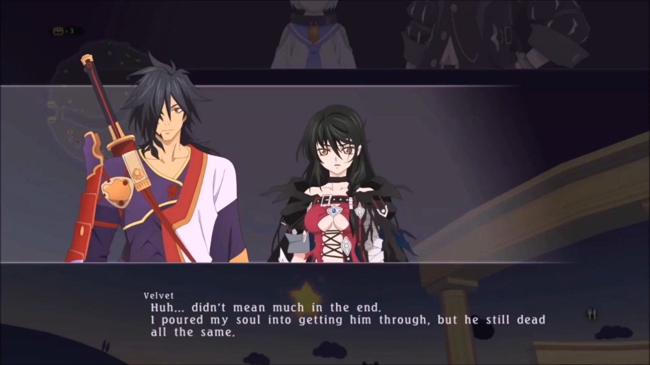 Should be "he's still dead"