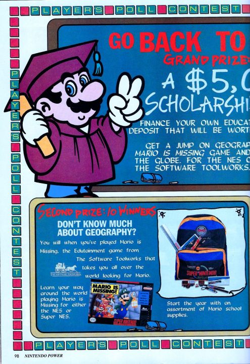 Promotional campaign centered around Mario is Missing! Promotional campaign centered around Mario is Missing!