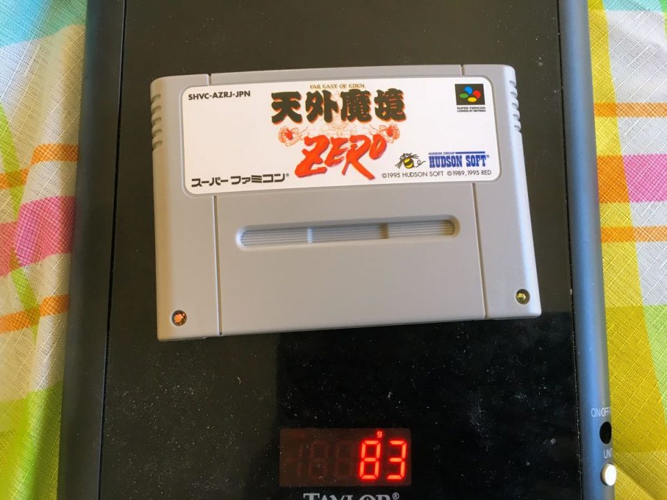 Surprisingly, this game was lighter than pretty much every other Super Famicom game I own! Surprisingly, this game was lighter than pretty much every other Super Famicom game I own!