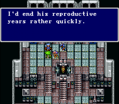 The J2e translation adds new text and turns main characters into very different people