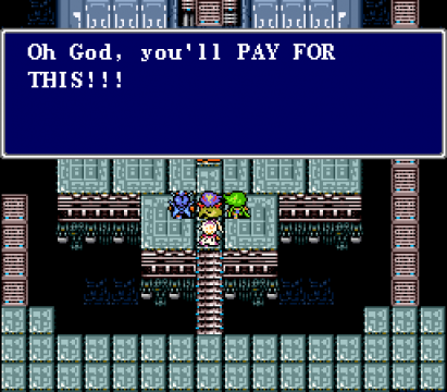 Some of the writing in the J2e translation feels like it's straight out of an interactive fiction message board