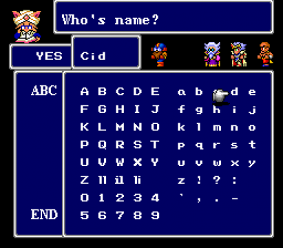 The J2e translation implements a new, larger font in many places, but not everywhere - sloppy-looking menus and text boxes are a common result
