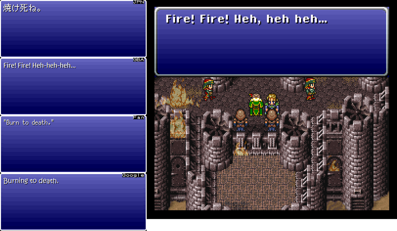 Final Fantasy VI Translation Comparison « Legends of Localization