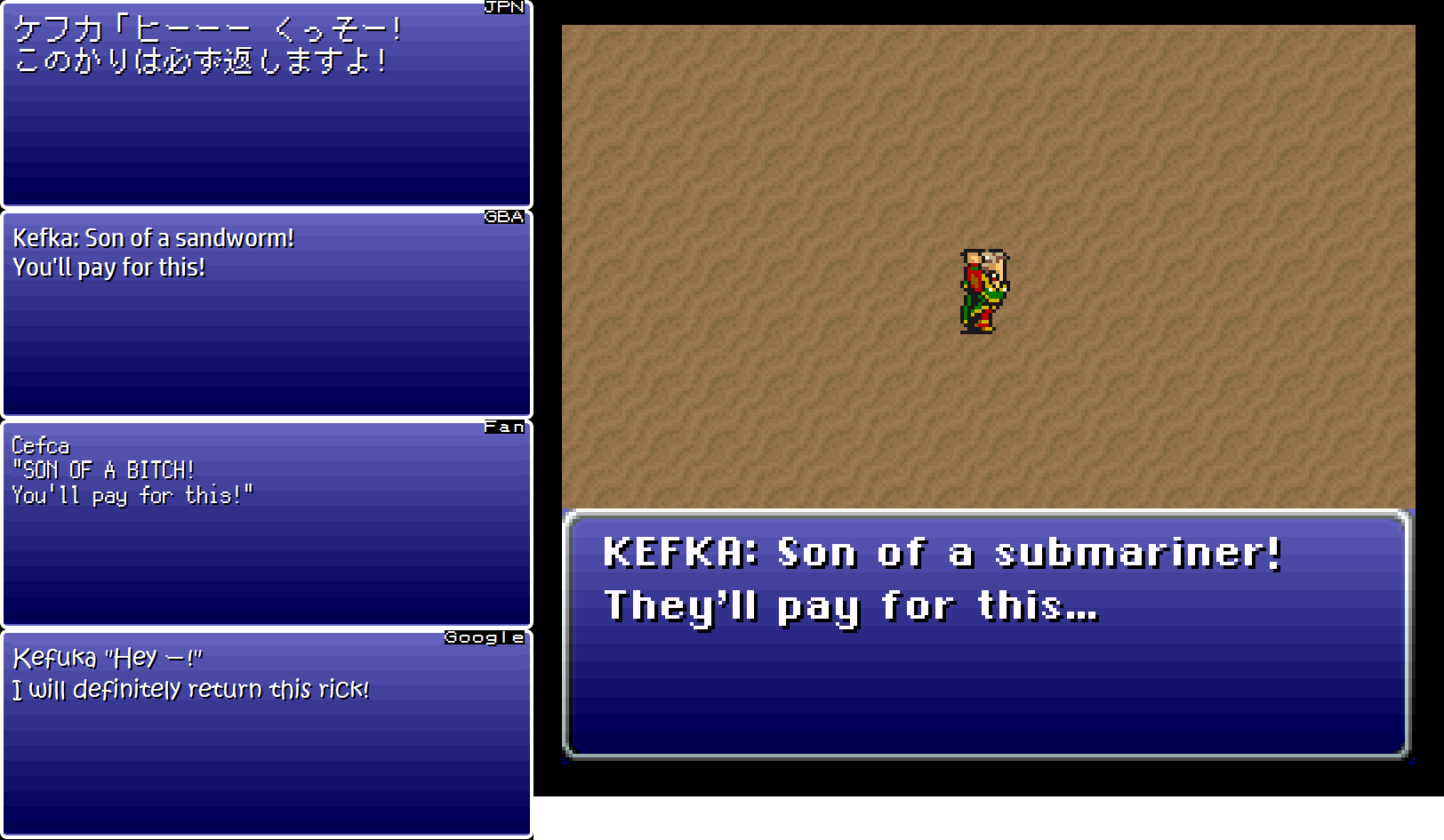 Final Fantasy VI Translation Comparison « Legends of Localization