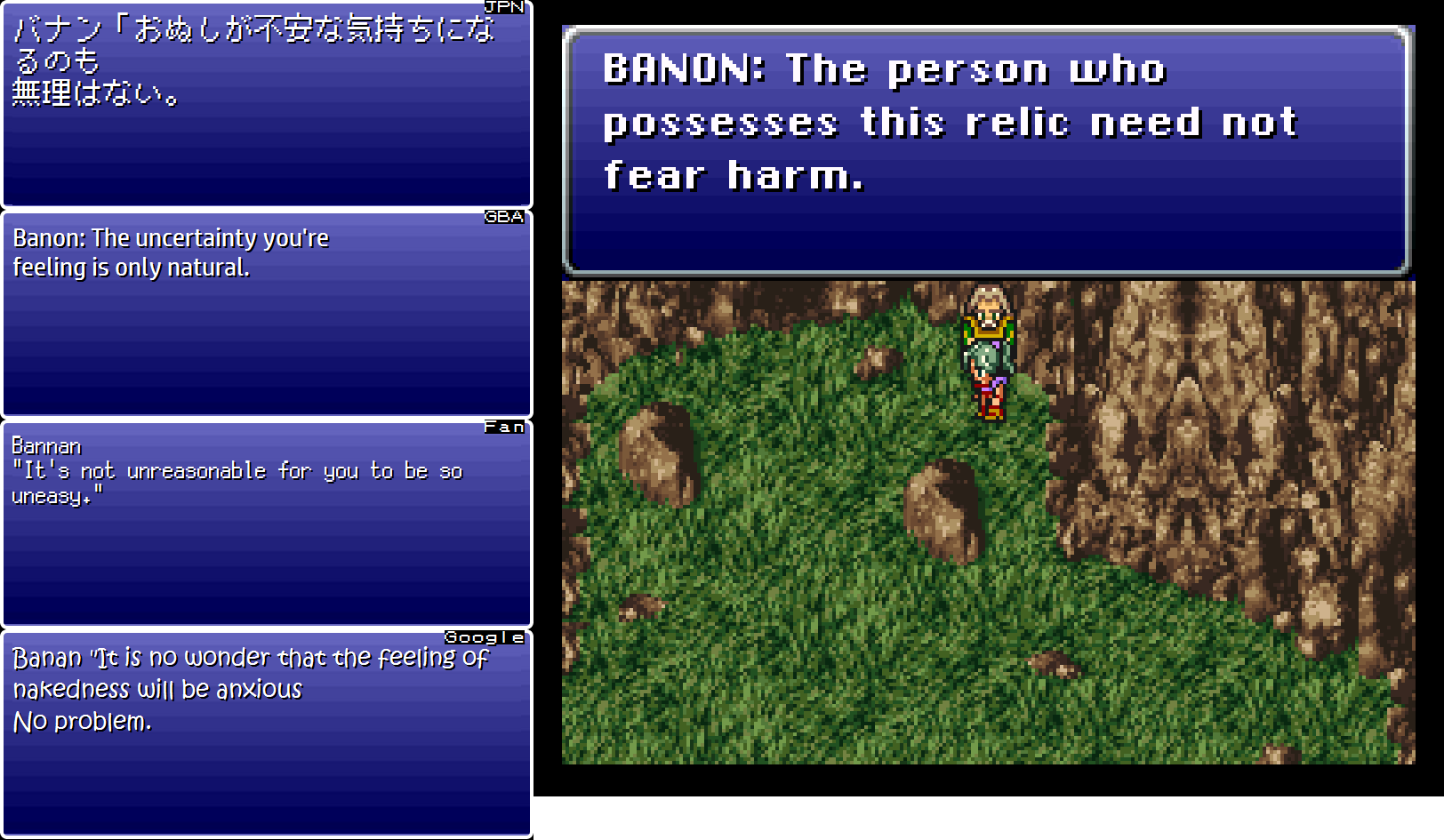 Final Fantasy VI Translation Comparison (Part 2) « Legends of 