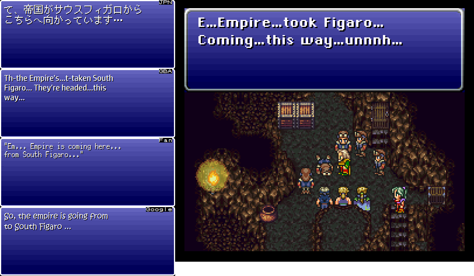 Final Fantasy VI Translation Comparison « Legends of Localization