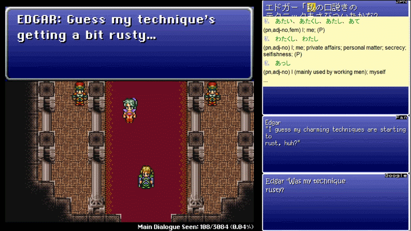 Final Fantasy Vi Translation Comparison Legends Of Localization