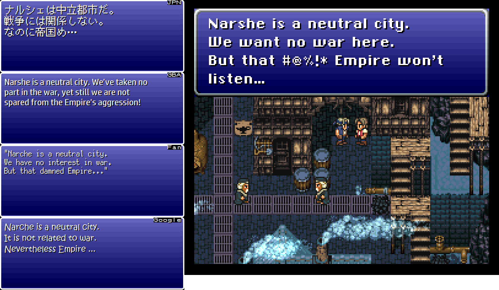 I had completely forgotten until now that Final Fantasy VI had an instance ...