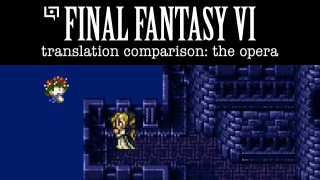 Final Fantasy VI Translation Comparison « Legends of Localization