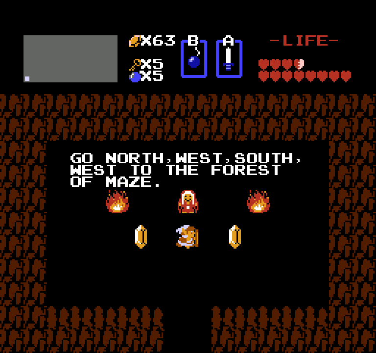 It was translated into English as "Forest of Maze" in the game's text