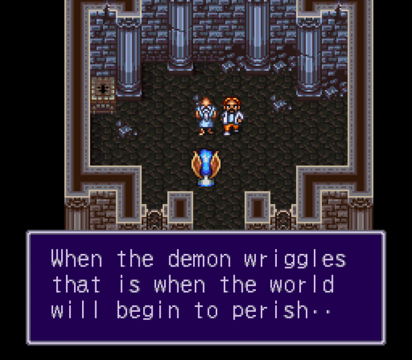 Our new goal is clear: prevent demon wiggles