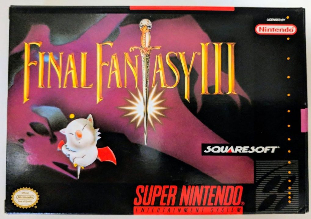 Then, when the game came out, they made sure to put Mog on the front of the box - and they even put him against the shadow of a much bigger, scarier monster Then, when the game came out, they made sure to put Mog on the front of the box - and they even put him against the shadow of a much bigger, scarier monster