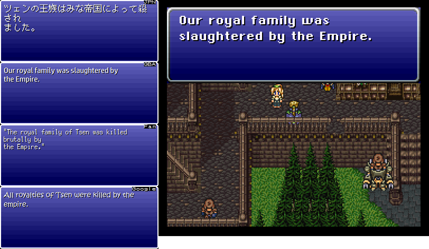 Final Fantasy Vi Translation Comparison Part 8 Legends Of Localization