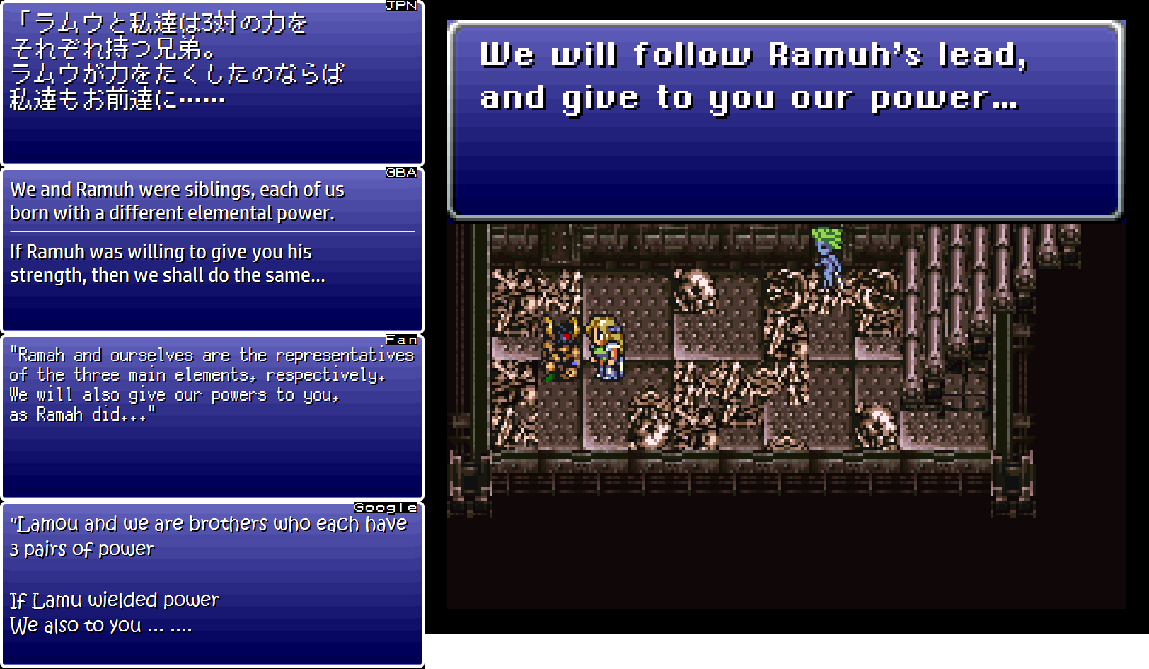 Final Fantasy Vi Translation Comparison Part 8 Legends Of Localization