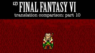 How Final Fantasy VI's Secret “Scrap of Paper Scene” Works in Japanese «  Legends of Localization