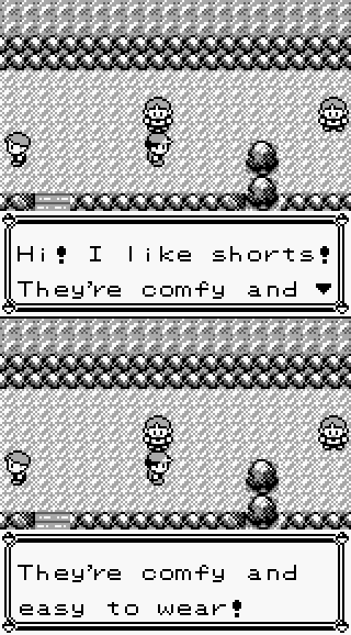 Game online - Pokémon-I like shorts! They're comfy and easy to