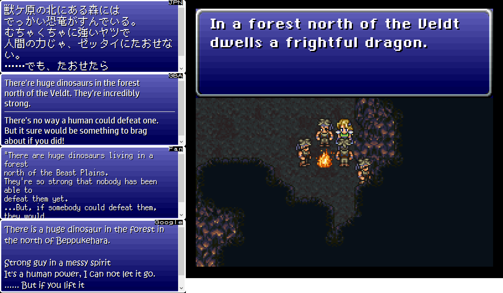 Final Fantasy Vi Translation Comparison Part 13 Legends Of Localization