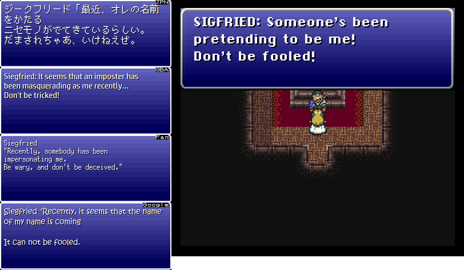 Final Fantasy VI Translation Comparison « Legends of Localization