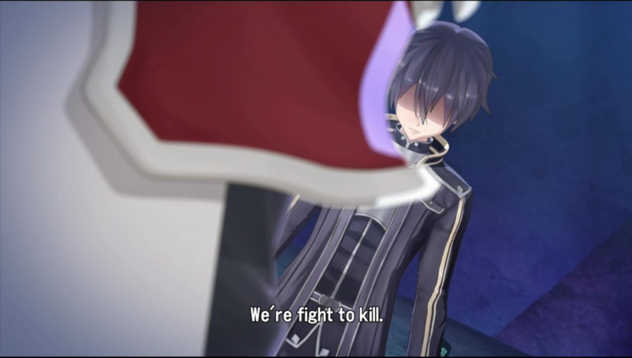 Right at the start of a climactic scene