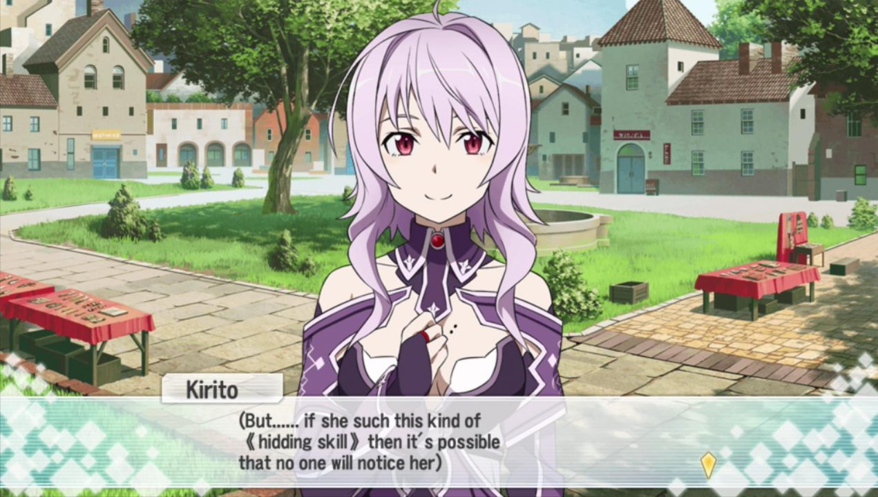 The translator(s) really struggled with the word "hiding" around this part of the script