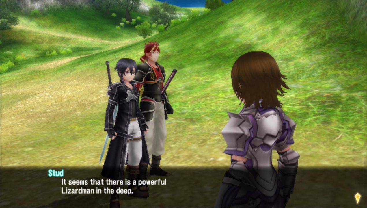 "It seems that there is a powerful Lizardman in the deep."