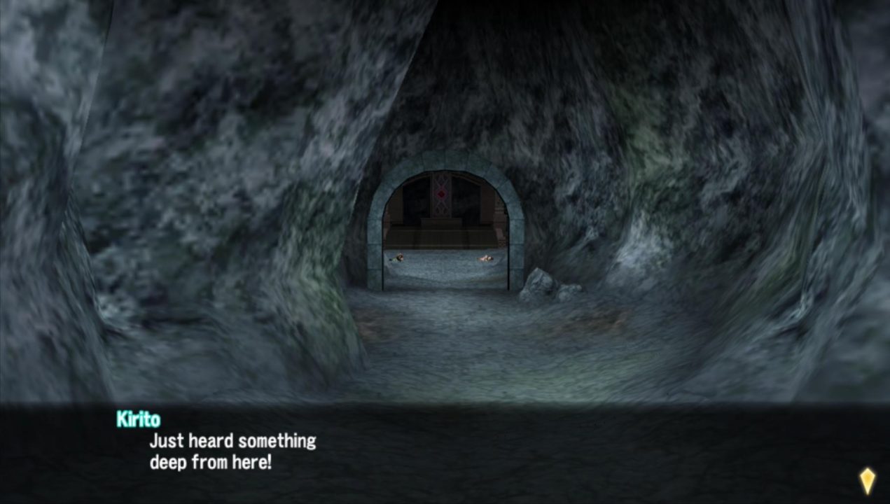 I explained it during the stream, but Japanese regularly uses a single noun for "deep inside", which makes it sound weird when it's left as a noun in English