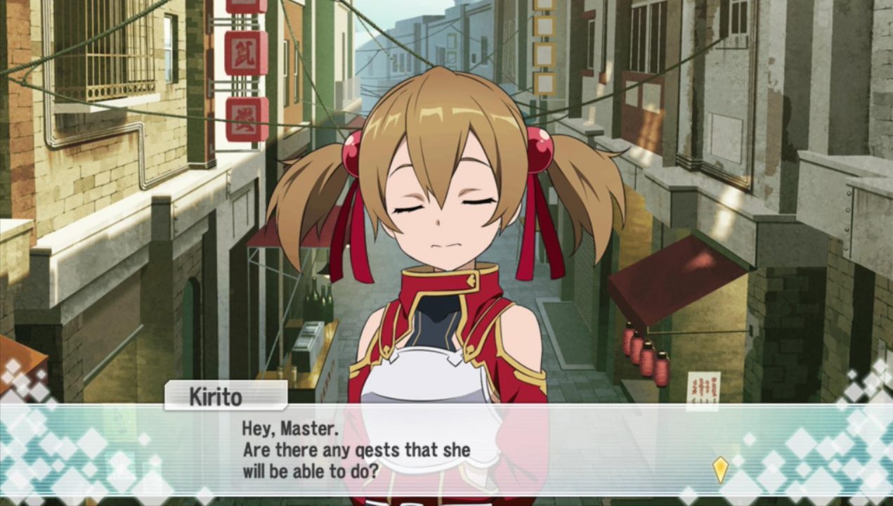 "Are there any qests that she will be able to do?"