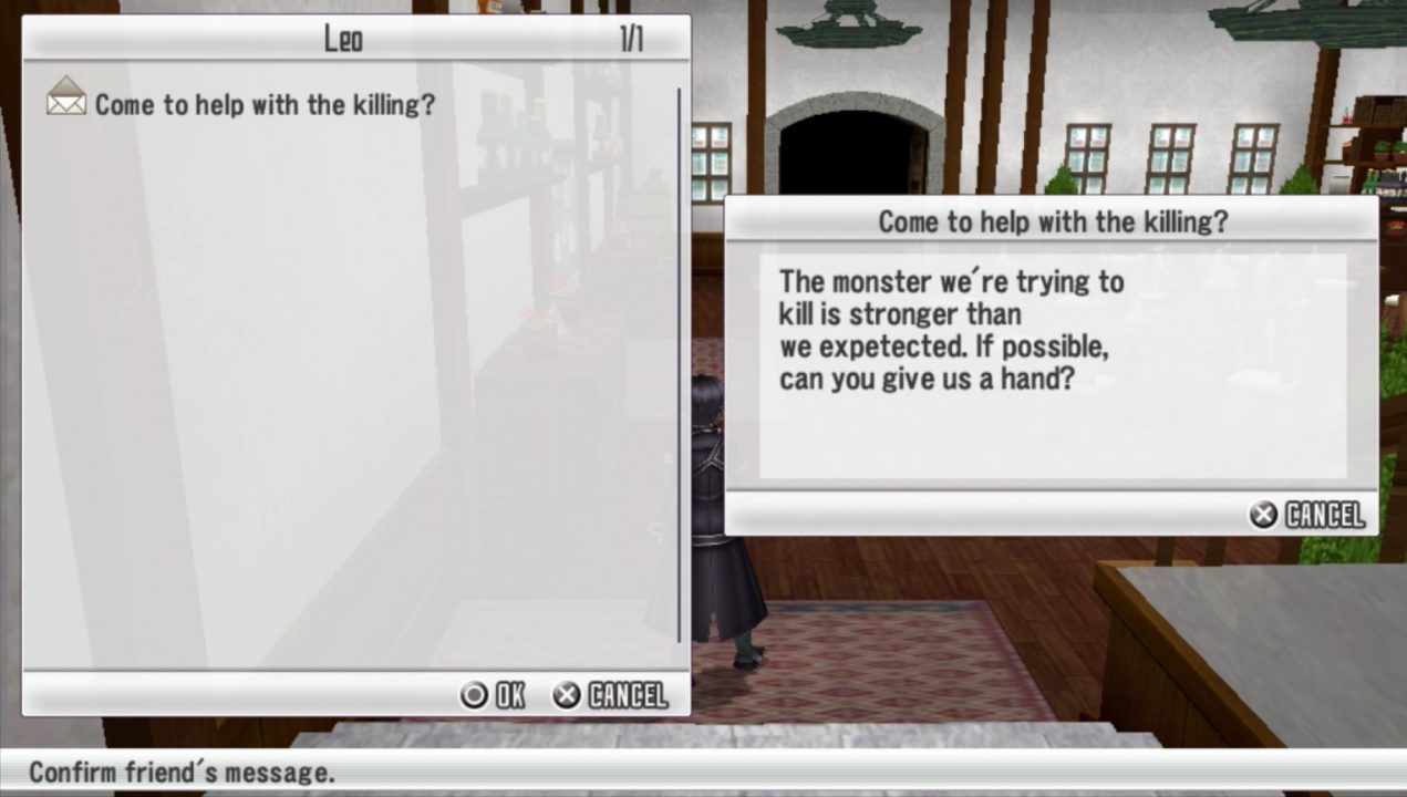 Now THAT'S an e-mail subject line that I never "expetected" to see in a game. Don't show this to the politicians