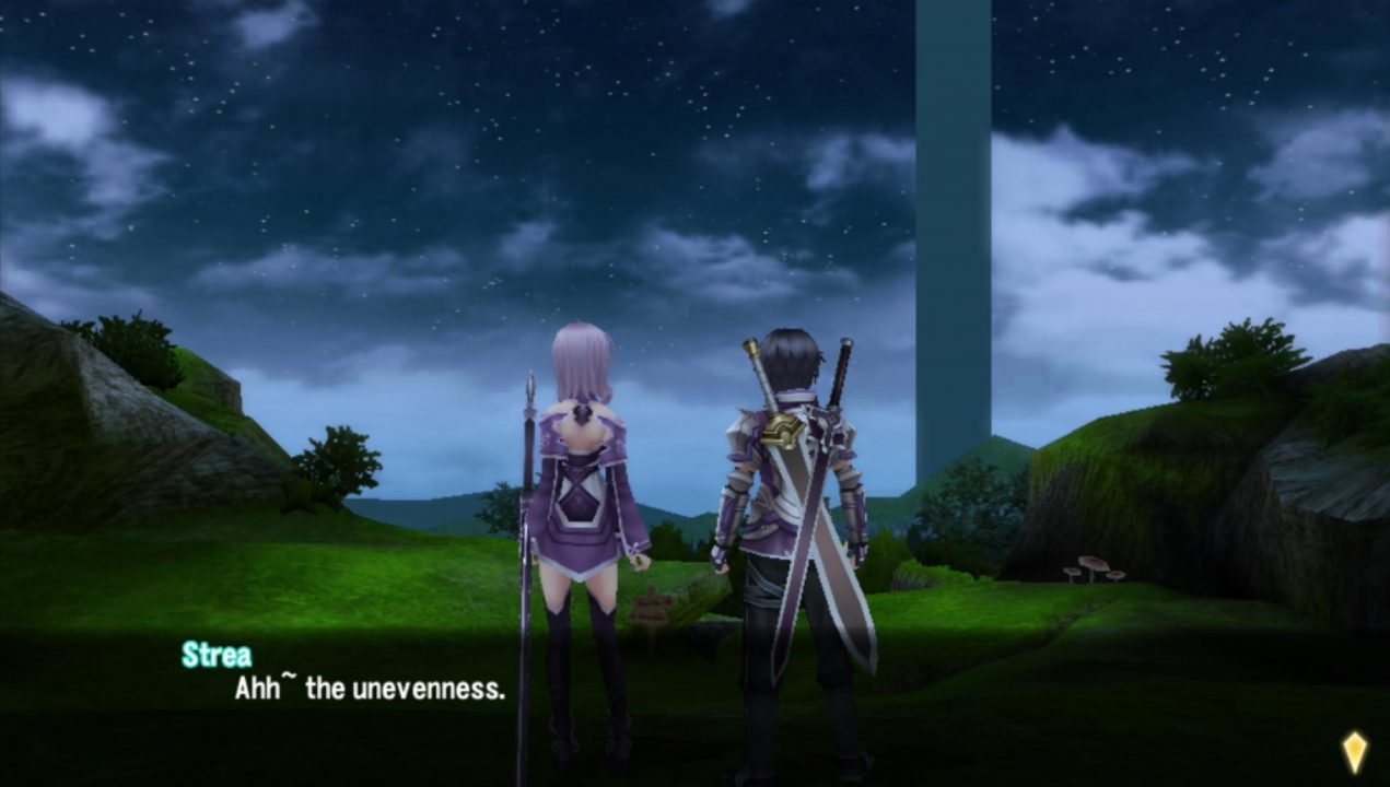 "Ahh~ the unevenness."