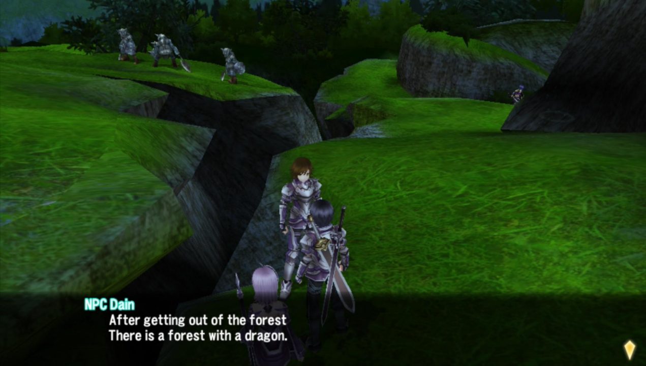 There's a forest after getting out of the forest?