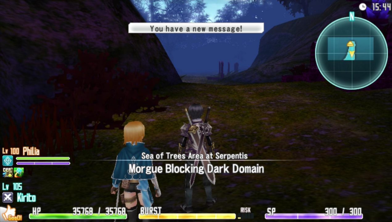 "Morgue Blocking Dark Domain"I love all the place names in this game