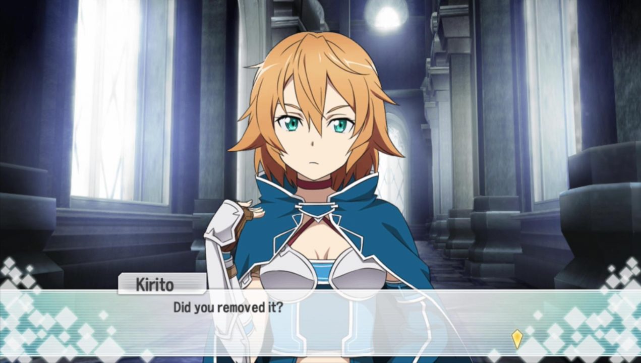 "Did you removed it?"