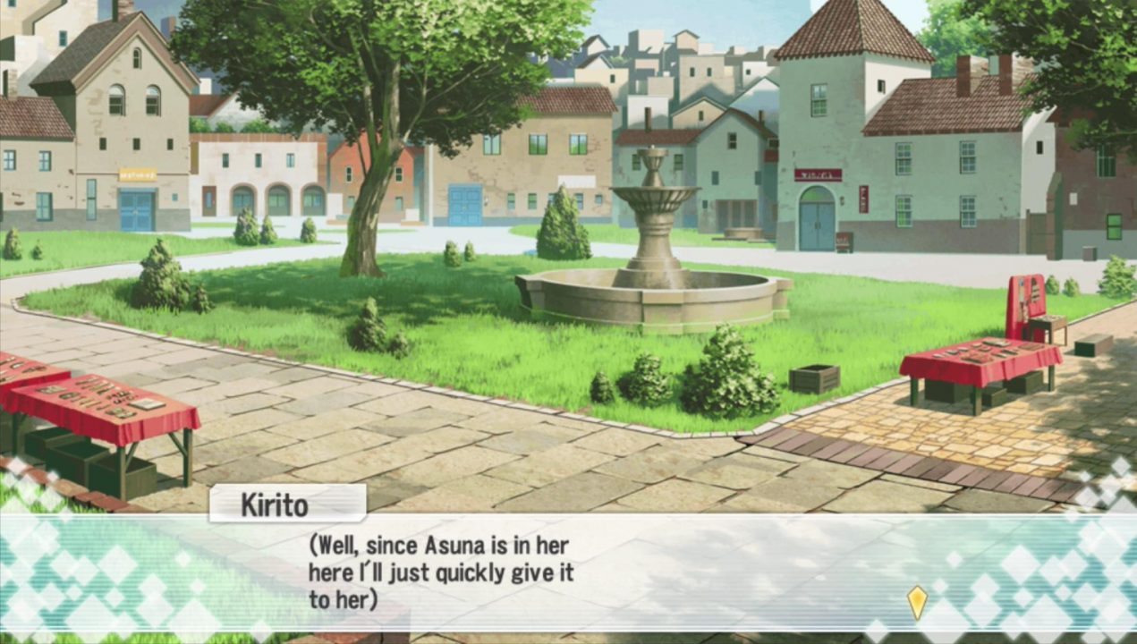 "Asuna is in her here"