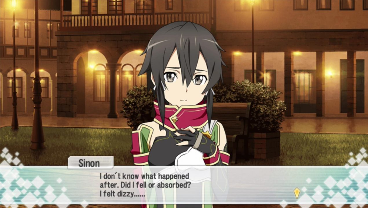 "Did I fell or absorbed?"