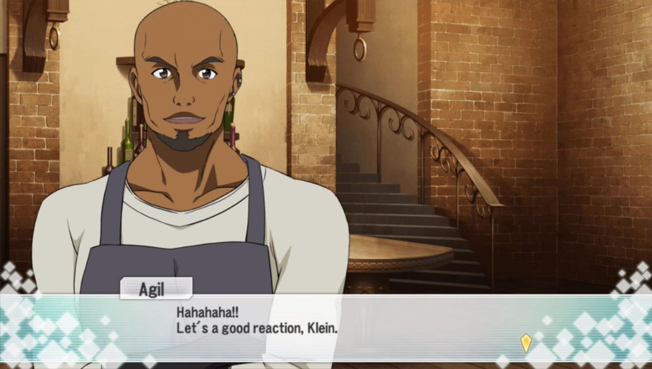 "Let's a good reaction"