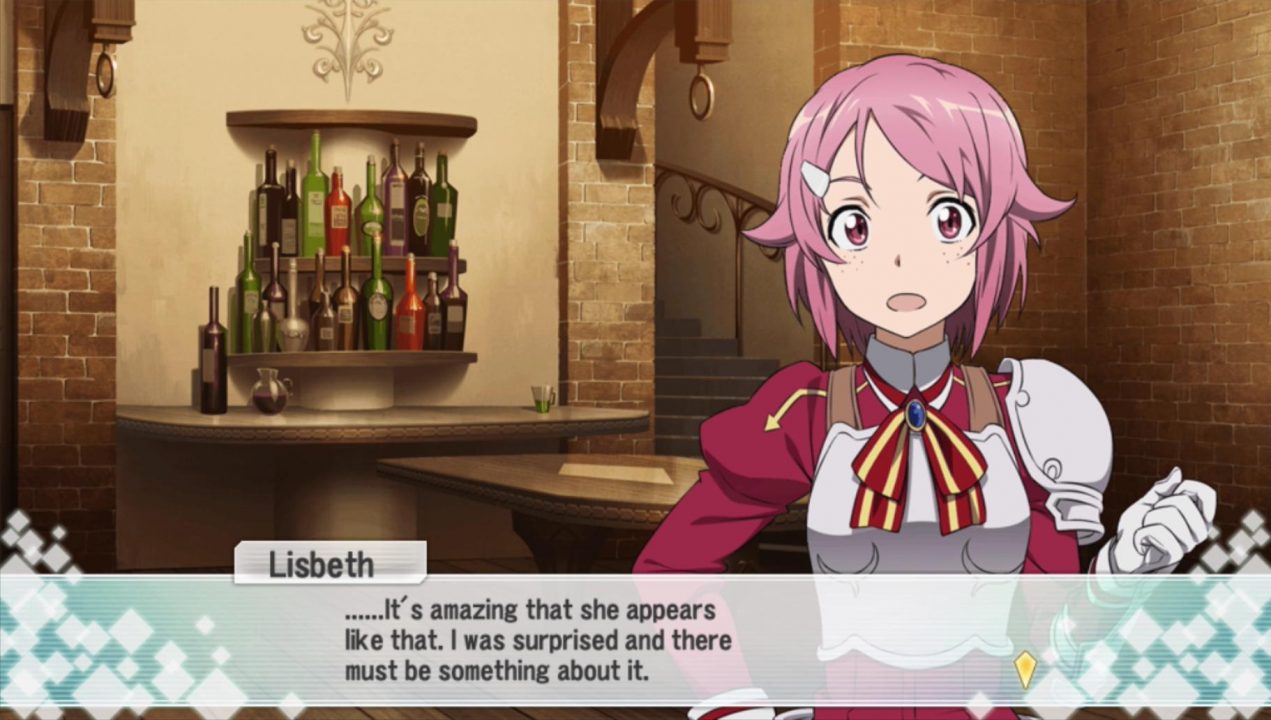 "......It's amazing that she appears like that. I was surprised and there must be something about it."