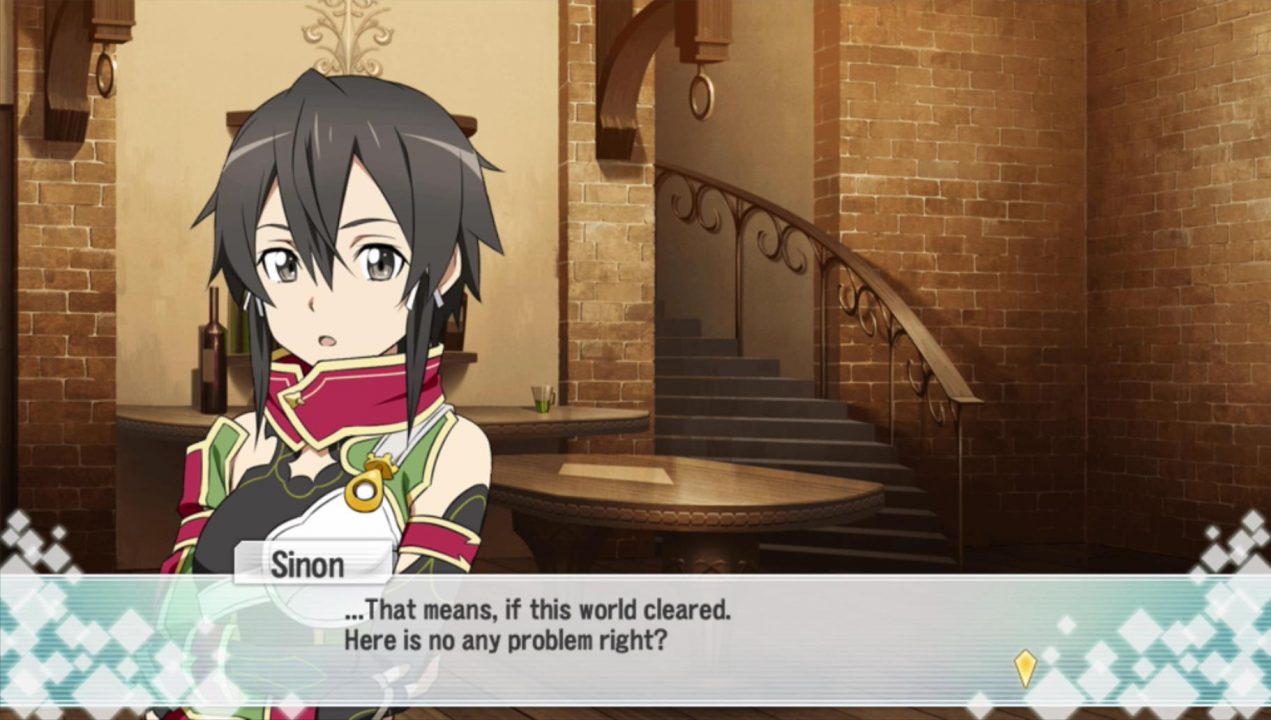 "...That means, if this world cleared. Here is no any problem right?"