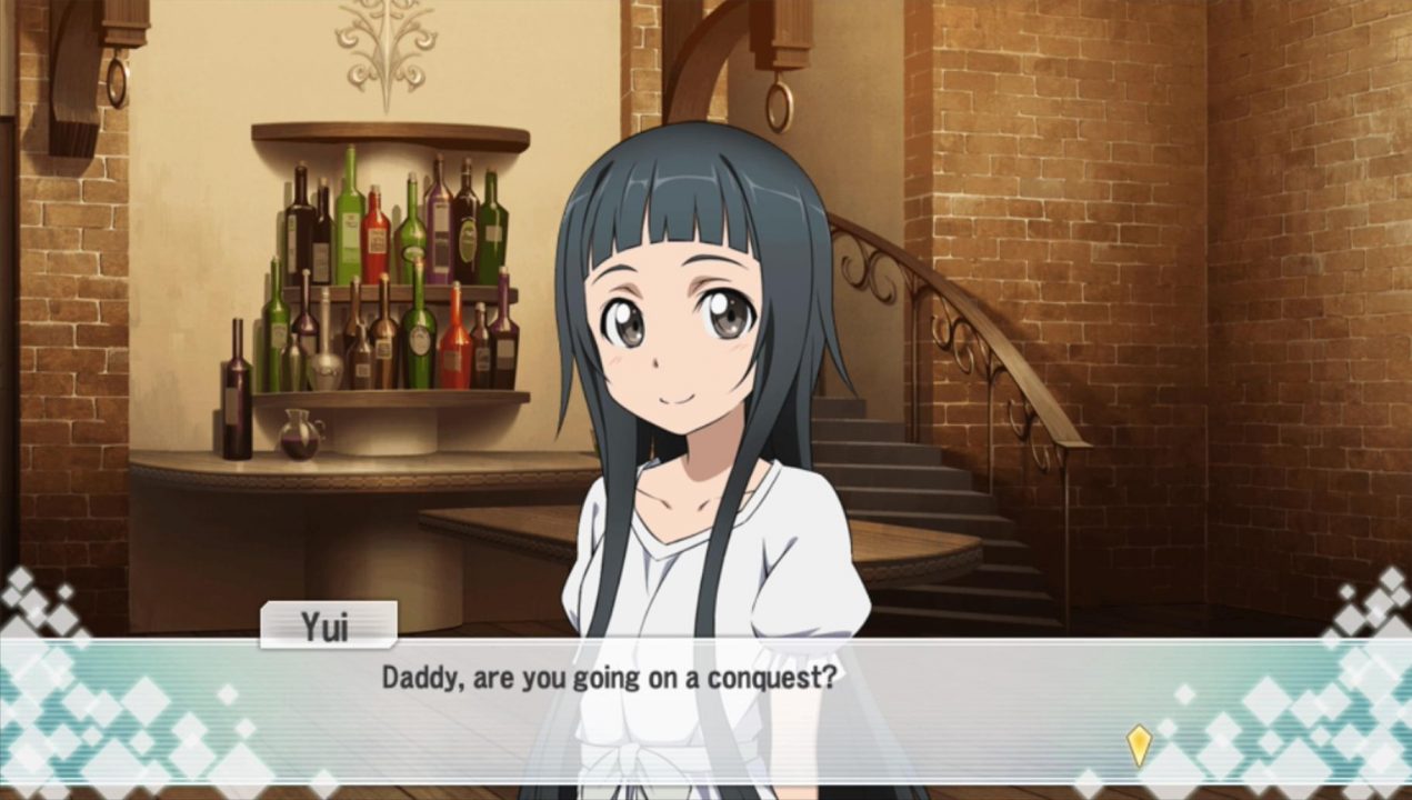 She says "conquest" for the Japanese word kо̄ryaku here, which is a nice surprise